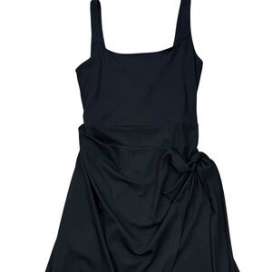 Wilfred Saturn Jersey Wrap Midi dress, M